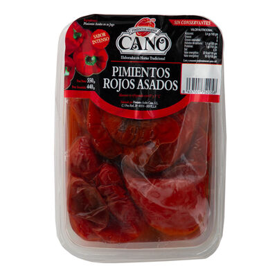 Pimiento rojo asado Cano 500g