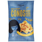 Snack de ma&iacute;z conos Alipende 100g sabor a bacon&queso