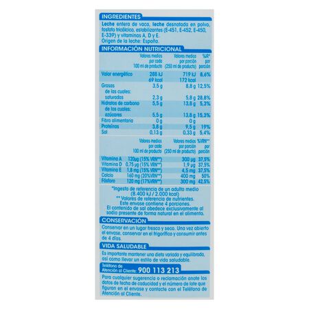 Leche Alipende calcio 1l entera