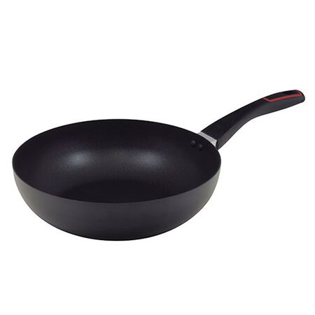 Wok aluminio prensado Bergner 28 cm