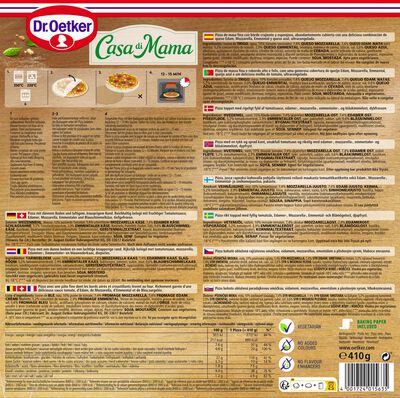 Pizza Casa di Mama Dr Oetker 410g 4 formaggi