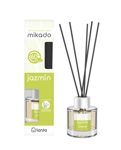 Ambientador tipo mikado Lanta 50ml jazmin