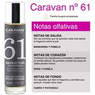 Eau de toilette Caravan hombre 30ml n&ordm;61