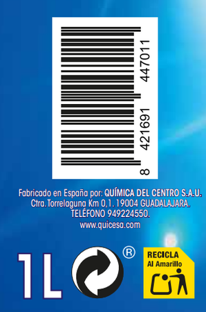 Limpiador tubería Lanta 1l desodorizante