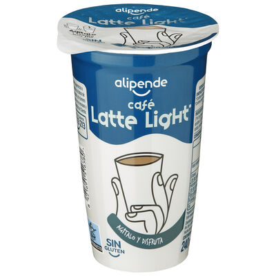 Bebida l&aacute;ctea de caf&eacute; con leche light Alipende 240ml
