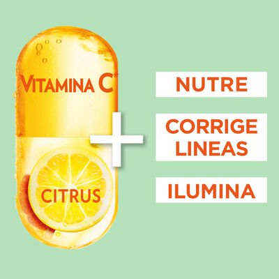 Crema de d&iacute;a iluminadora con vitamina c Garnier 50ml