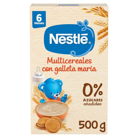 Papilla Nestlé multicereales galleta desde 6meses 500g
