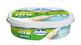 Queso crema con fermentos del kefir Asturiana 200g