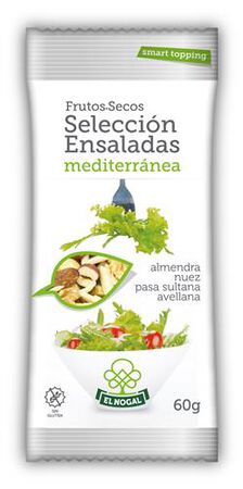 Frutos secos ensaladas El Nogal 60g  mediterránea