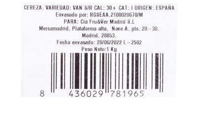 Cereza caja 1kg