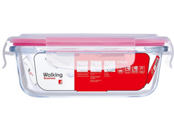 Hermético Bergner 370ml borosilicato