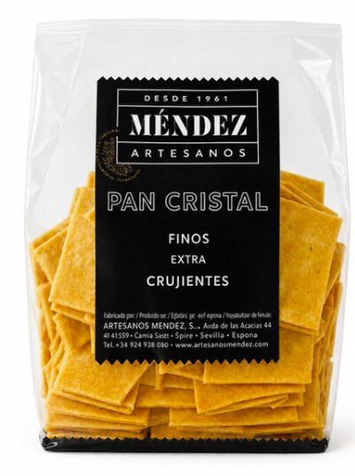 Pan cristal Méndez 120g