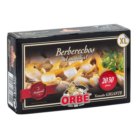 Berberecho Orbe 63g 20/30 al natural