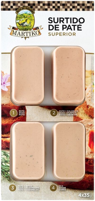Paté Martiko 140 gr Surtidos
