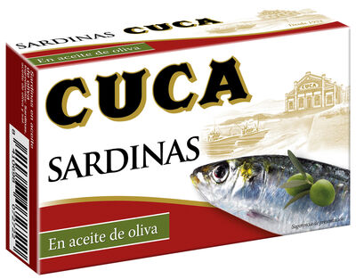 Sardinas en aceite de oliva Cuca 85g