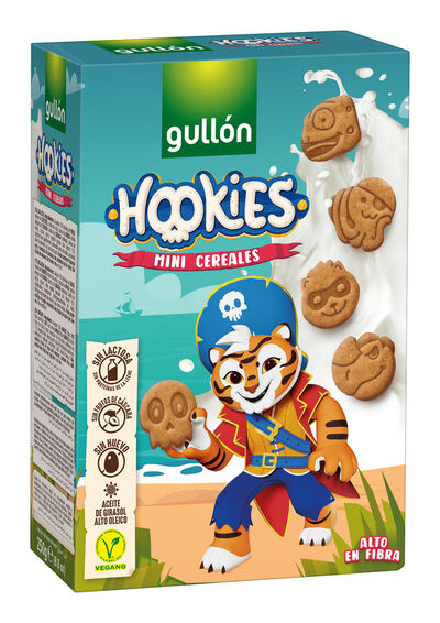 Galleta mini hookies Gullón 250g