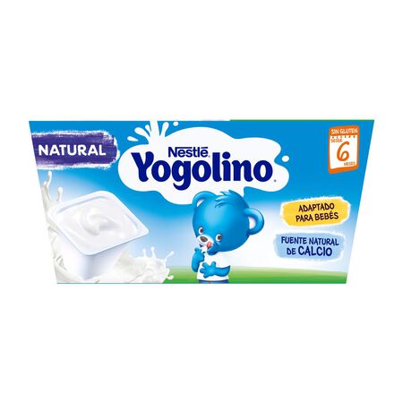Postre Nestlé Yogolino natural desde 6meses pack 4