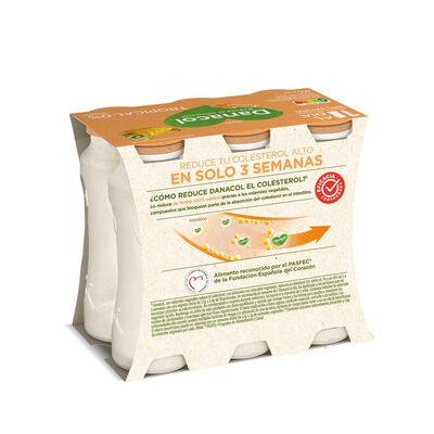 Bebida l&aacute;ctea Danacol colesterol pack 6 tropical