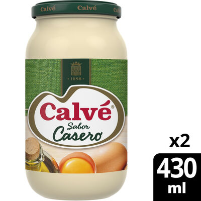 Salsa fina casera Calvé 430ml pack-2