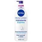 Loci&oacute;n corporal hidratante express para piel normal a seca Nivea 400ml