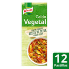Caldo en pastillas vegetal sin gluten Knorr 12u