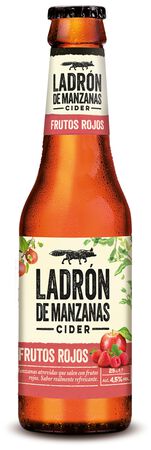 Sidra cider Ladrón de Manzanas 25cl frutos rojos