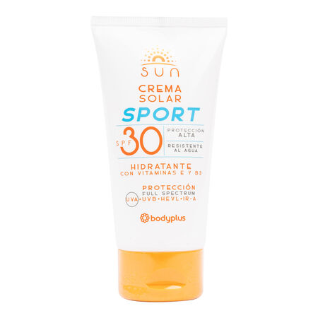 Crema solar Bodyplus FPS 30 sport