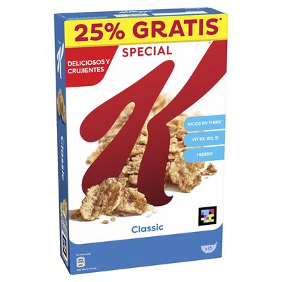 Cereales Special K Classic 450g + 25% gratis
