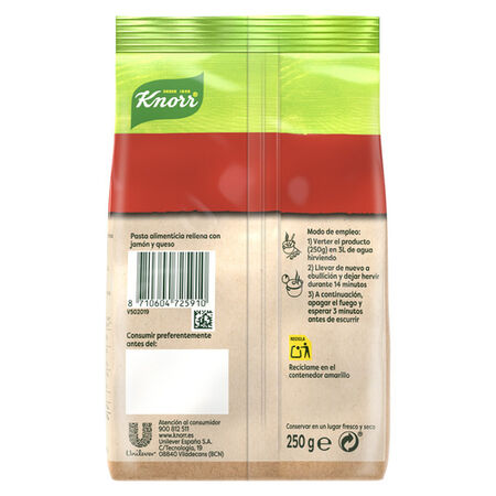 Tortellini Knorr 250g jamón