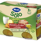 Tarro Hero Solo menestra cordero crema desde 6meses pack 2