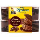 Mousse crujiente chocolate La Lechera pack 4