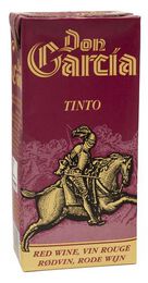 Vino tinto Don García brik 1l