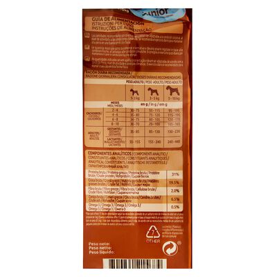 Pienso perro Ultima razas mini junior 1,5kg