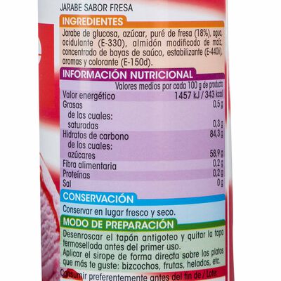 Sirope Alipende 300g fresa