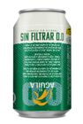 Cerveza rubia sin filtrar 0 0 El Aguila lata 33cl