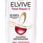 Champú reparador Elvive 380ml total repair 5 para cabello dañado