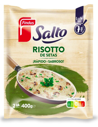 Risotto salto con setas Findus 400g