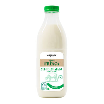 Leche Fresca Alipende Botella 1L Semidesnatada