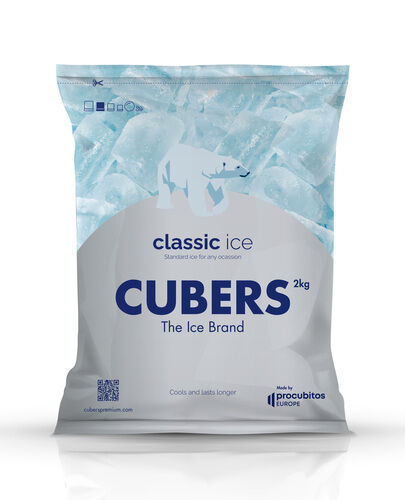 Hielo Cubers premium agua purificada 2kg