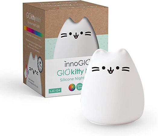 Muñeco silicona con luz Gio kitty