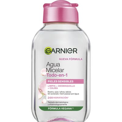 Agua micelar para todo tipo de pieles Garnier skin active 100ml