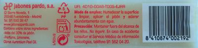 Jab&oacute;n natural Pardo 2 uds 150g