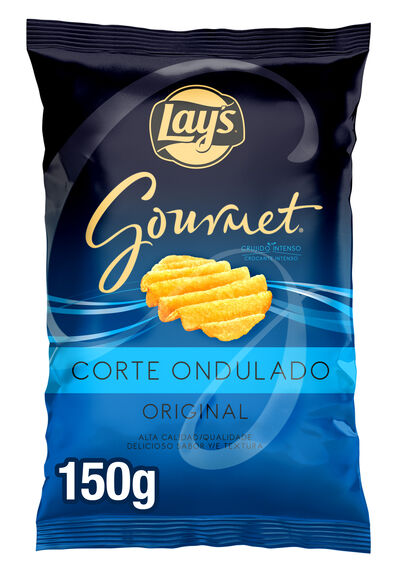 Patatas fritas onduladas gourmet Lays 170g