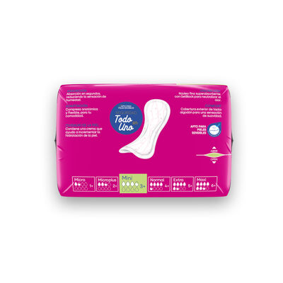 Compresas de incontinencia Indasec dermoseda 20 uds mini