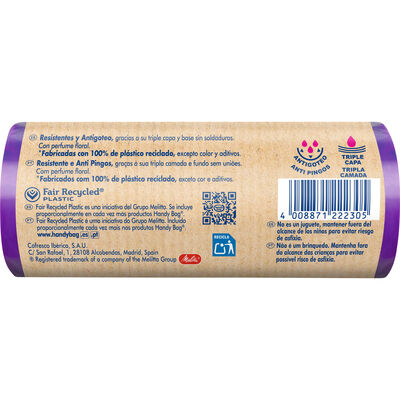 Bolsa Basura Handy Bag Perfumada 30L 12 bolsas