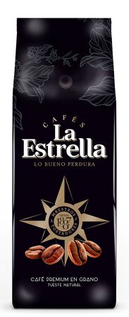 Caf&eacute; en grano premium La Estrella 500g