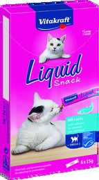 Snack gato Vitakraft líquido 6 unidades