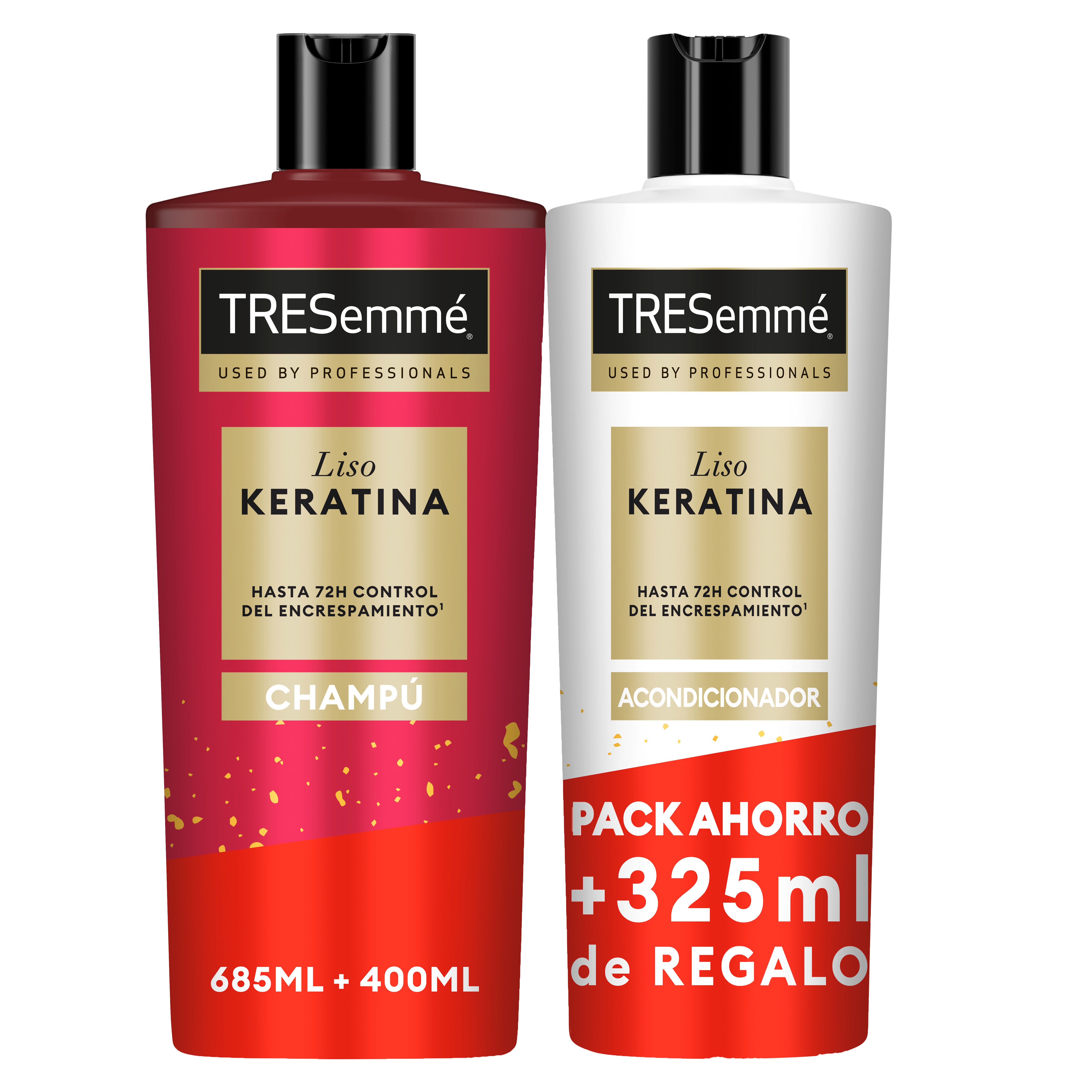 Champú tresemmé 685ml Kératina+acondicionador 400ml