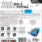Detergente para vajilla cápsula lanta poder total Lanta 30 lavados Poder Total