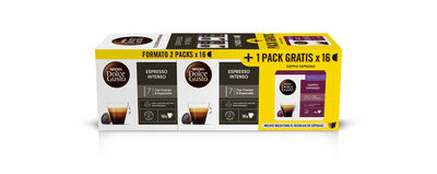 Nescafé Dolce Gusto Lote x2 Espresso Intenso + x1 Doppio intenso

